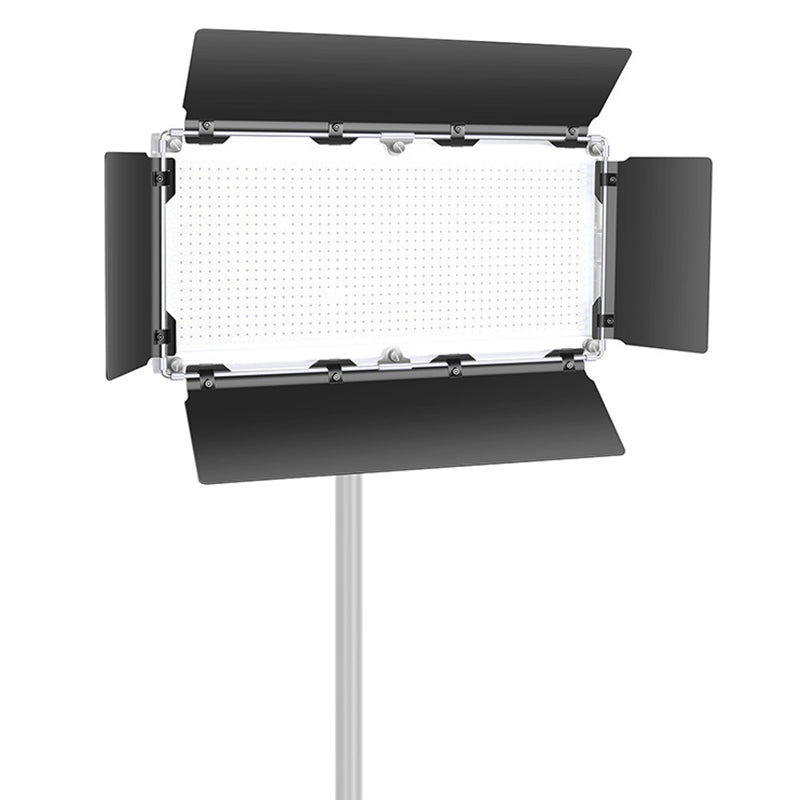 Uniqkart Metal Construction Barn Door LED Video Light 4-Leaf Barndoor for 960 LED Light Panel