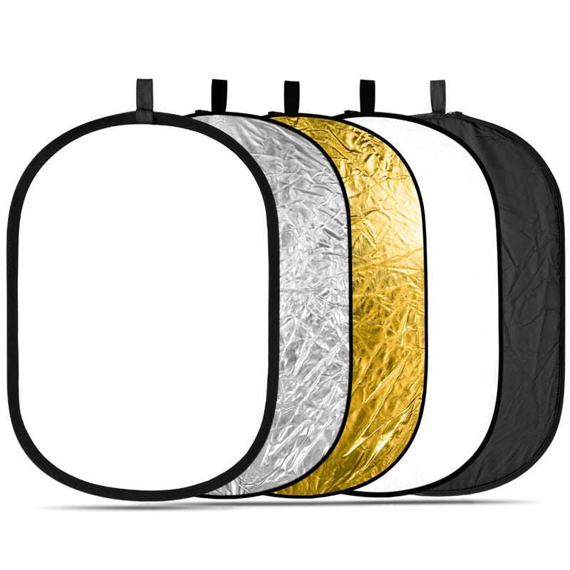 Uniqkart N-82 80x120cm 5-in-1 Photography Reflector Portable Light Reflector Photo Studio Accessories