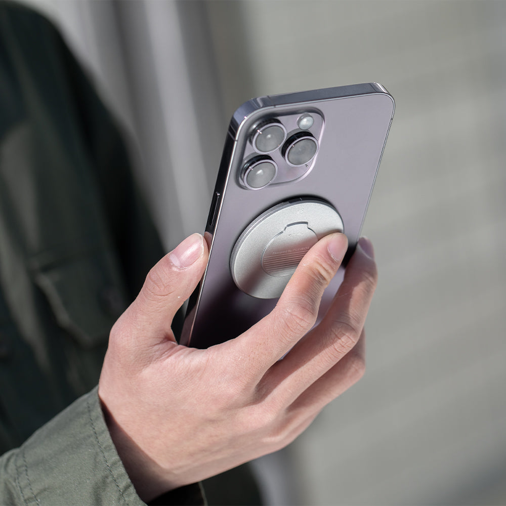 P-OS-022 Magnetic Phone Clamp Mount for DJI Osmo Mobile Magnetic Holder Adapter Compatible with iPhone 14 / 13 / 12