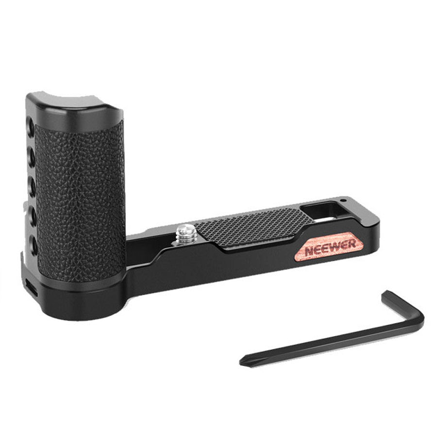 NEEWER For Sony ZV1 Handheld Camera Grip Metal Handle Grip Holder with Quick Release Plate Base