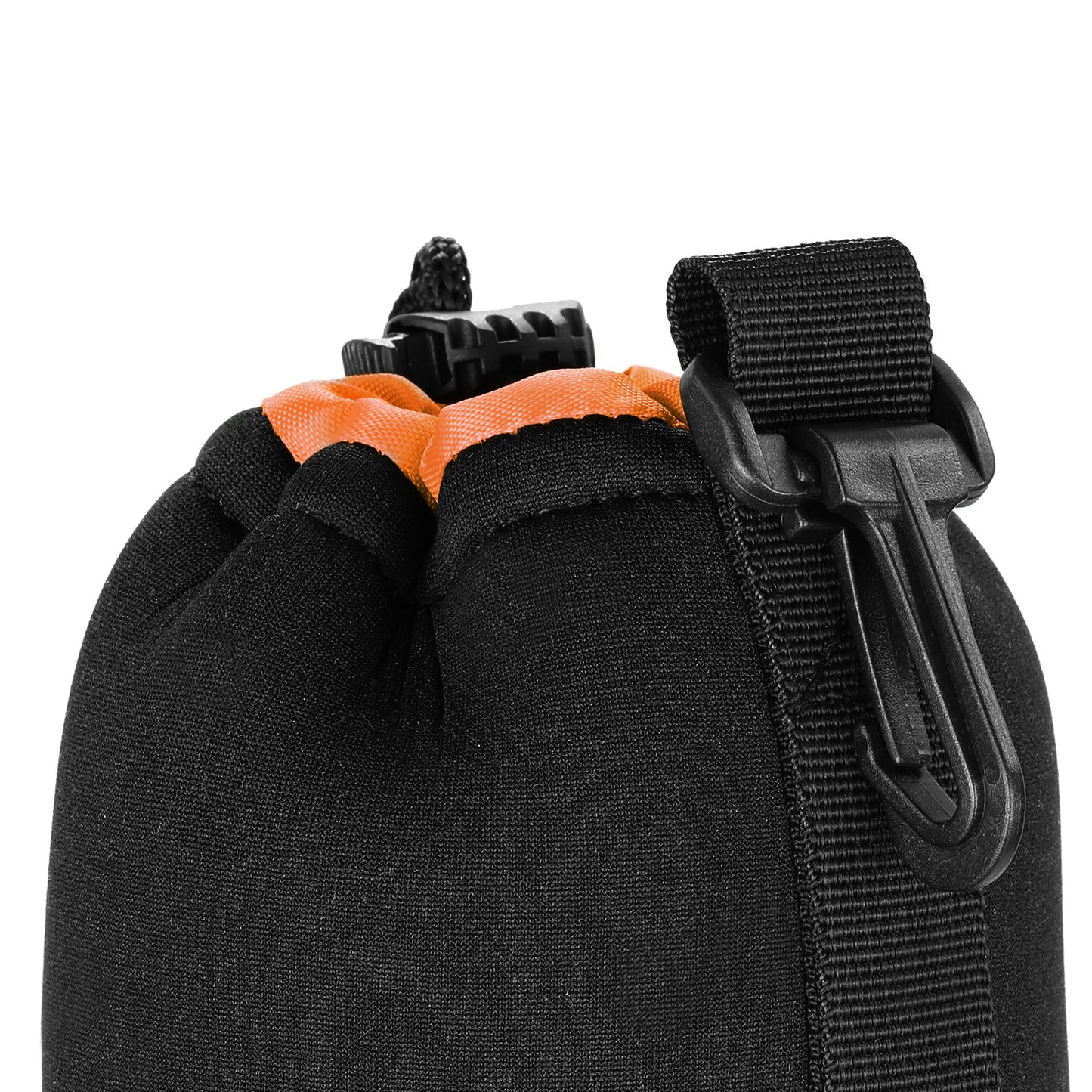 Uniqkart NW-241 4PCS Dustproof Camera Lens Storage Pouch Shockproof Telephoto Lens Storage Sleeve Bag Protection Case