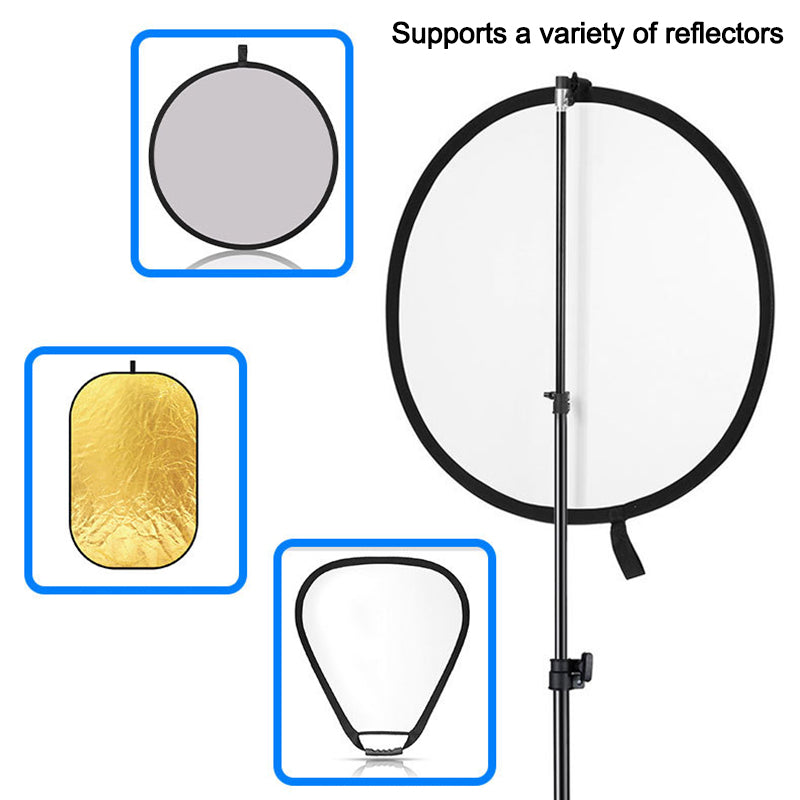 Uniqkart NW-497 Portable Studio Photography Background Reflector Plate Holder Clip Fixer