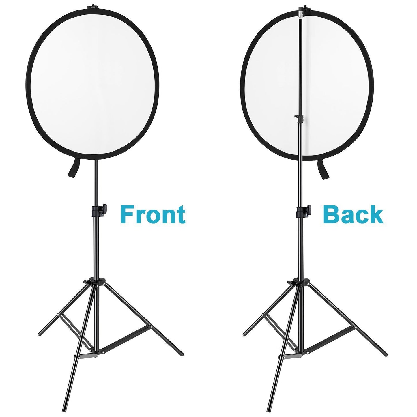 Uniqkart NW-497 Portable Studio Photography Background Reflector Plate Holder Clip Fixer