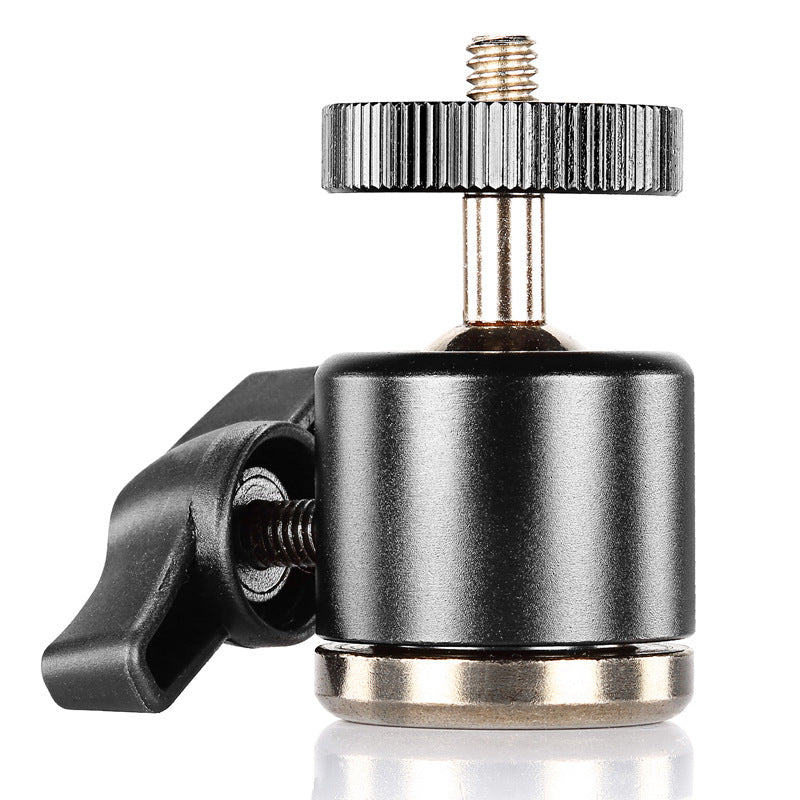 Uniqkart NW-361 1 / 4 Screw Interface 360-Degree Rotation SLR Camera Gimbal Aluminum Alloy Gimbal Adapter