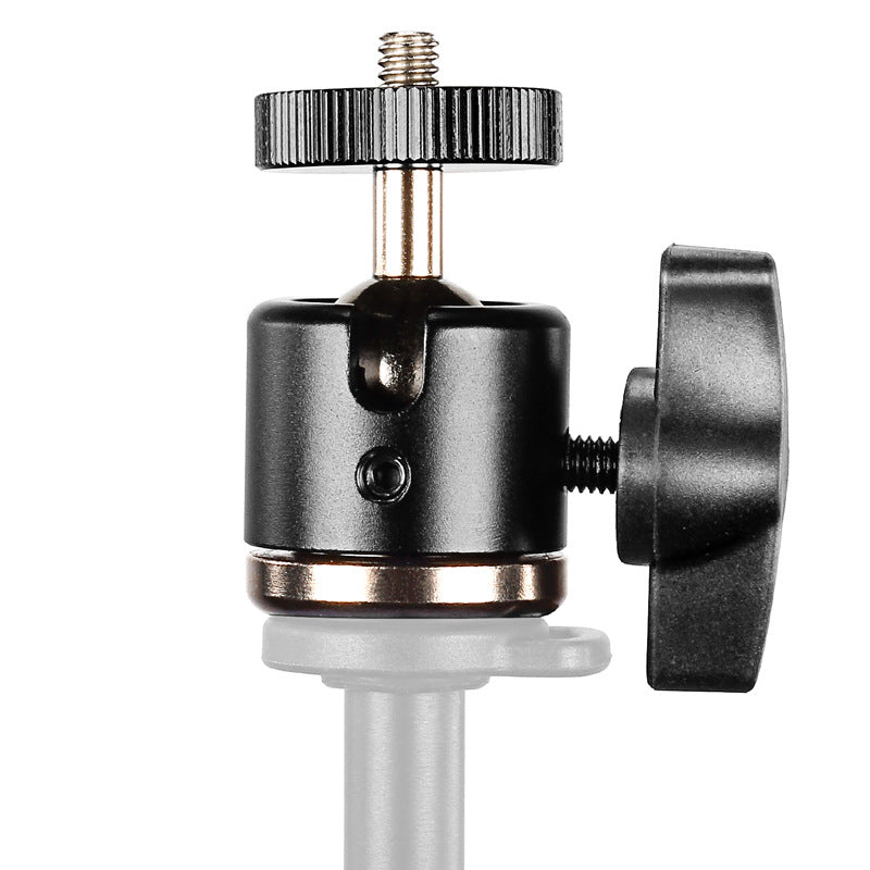 Uniqkart NW-361 1 / 4 Screw Interface 360-Degree Rotation SLR Camera Gimbal Aluminum Alloy Gimbal Adapter