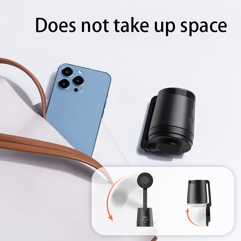 ULANZI 3105 O-LOCK Smart Tracking Gimbal 360° Horizontal Rotation Phone Holder Gesture Shooting Stabilizer