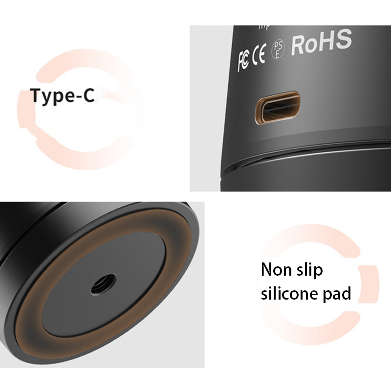 ULANZI 3105 O-LOCK Smart Tracking Gimbal 360° Horizontal Rotation Phone Holder Gesture Shooting Stabilizer