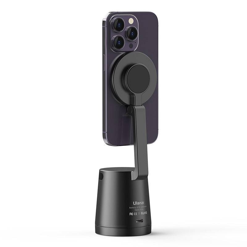 ULANZI 3105 O-LOCK Smart Tracking Gimbal 360° Horizontal Rotation Phone Holder Gesture Shooting Stabilizer