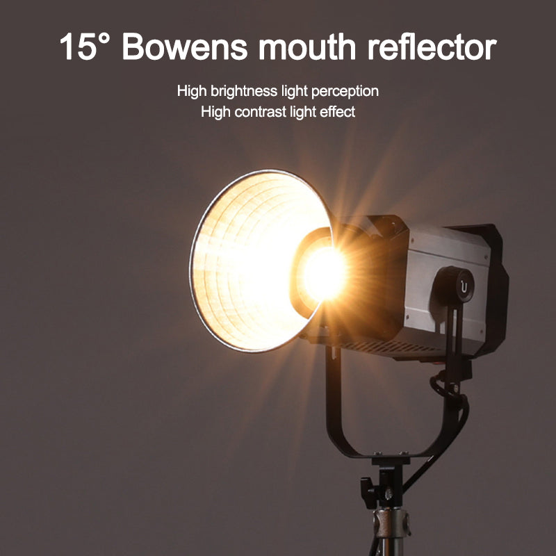 Uniqkart LC-R18015 18cm Diameter 15 Degree Bowens Mount Standard Reflector for Photography
