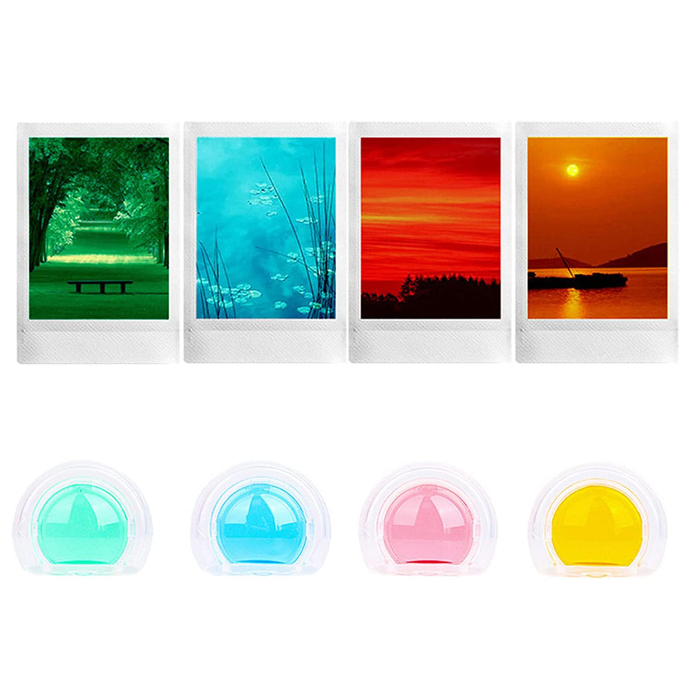 Uniqkart for FujiFilm Instax Mini 12 11-in-1 Accessories Kit Camera Bag Album Photo Frame Stickers Clips Set - Mint Green