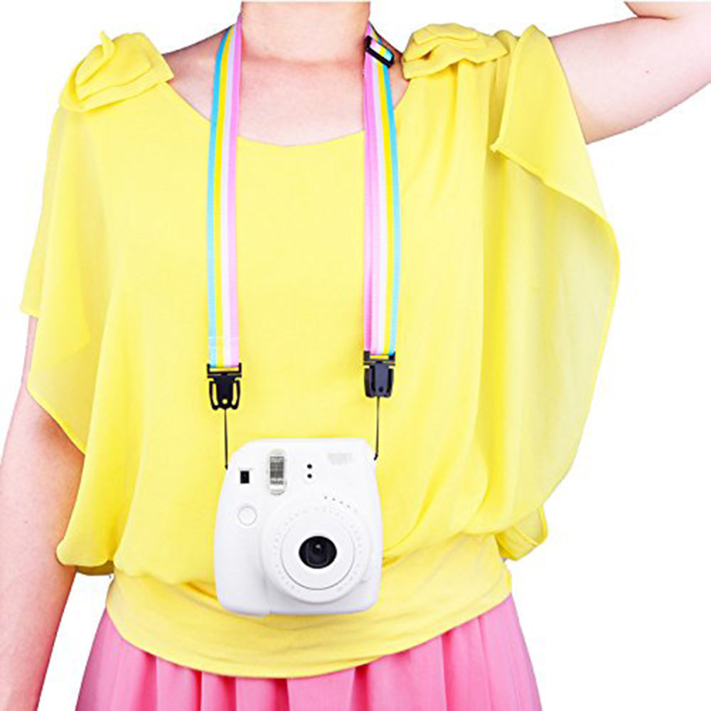 Uniqkart for FujiFilm Instax Mini 12 11-in-1 Accessories Kit Camera Bag Album Photo Frame Stickers Clips Set - Mint Green