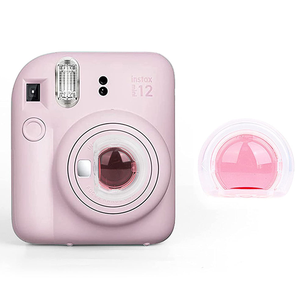 Uniqkart for FujiFilm Instax Mini 12 11-in-1 Accessories Kit Camera Bag Album Photo Frame Stickers Clips Set - White