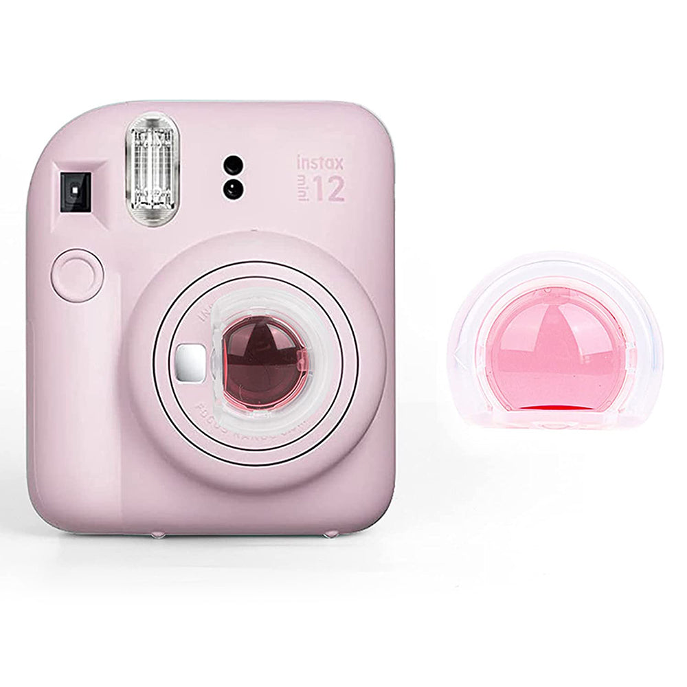 Uniqkart for FujiFilm Instax Mini 12 11-in-1 Accessories Kit Camera Bag Album Photo Frame Stickers Clips Set - Blue