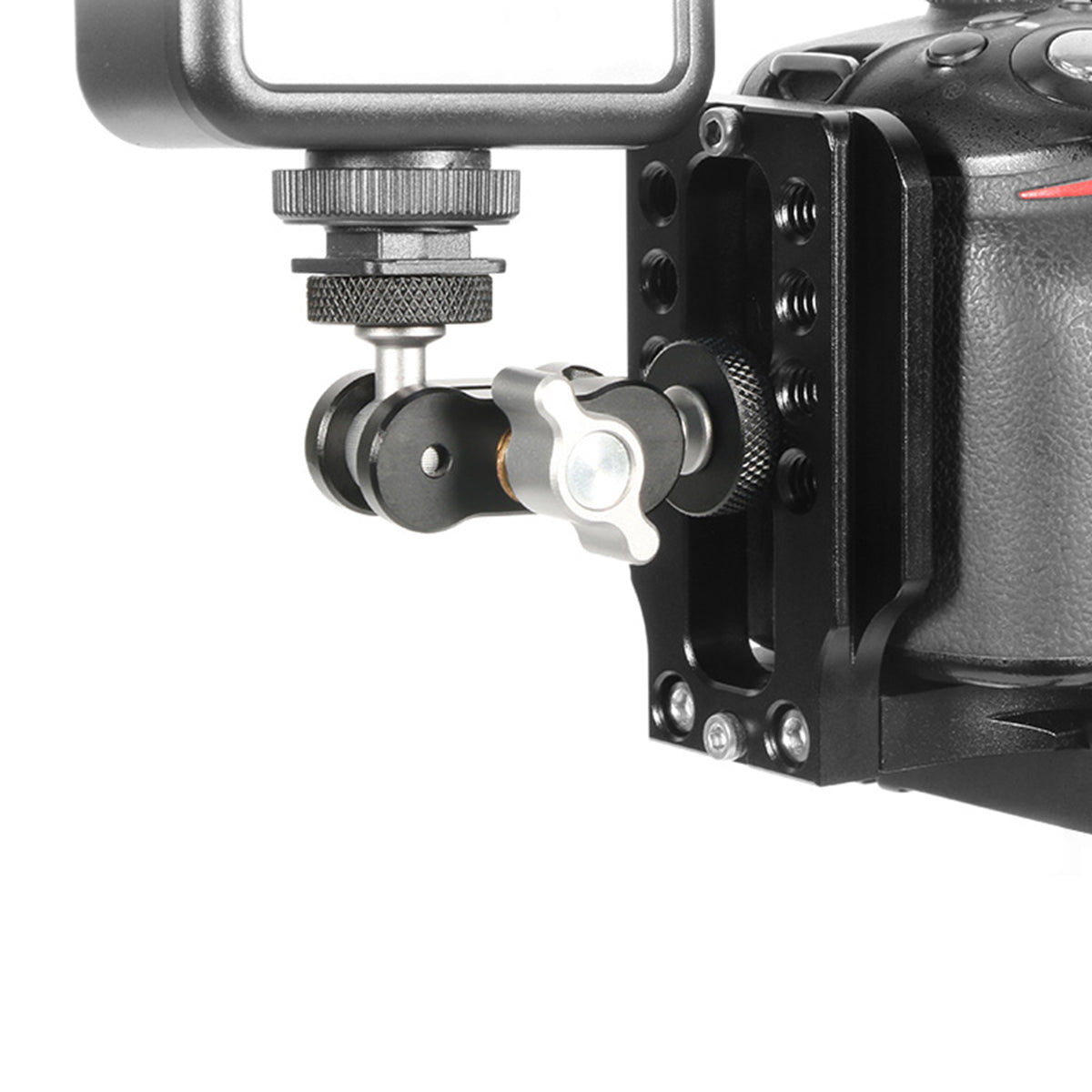 Uniqkart TM-3 Magic Arm Adapter Aluminum Alloy Adjustable Camera Mount Adapter for Video Light