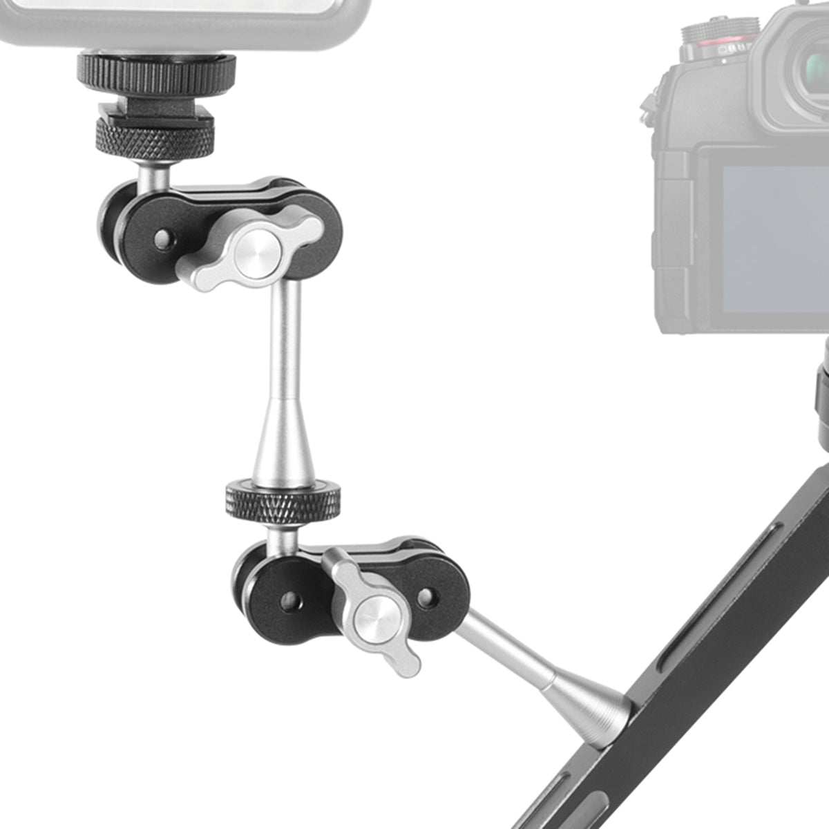 Uniqkart TM-4 Magic Arm Adapter Aluminum Alloy Flexible Ball Camera Light Bracket