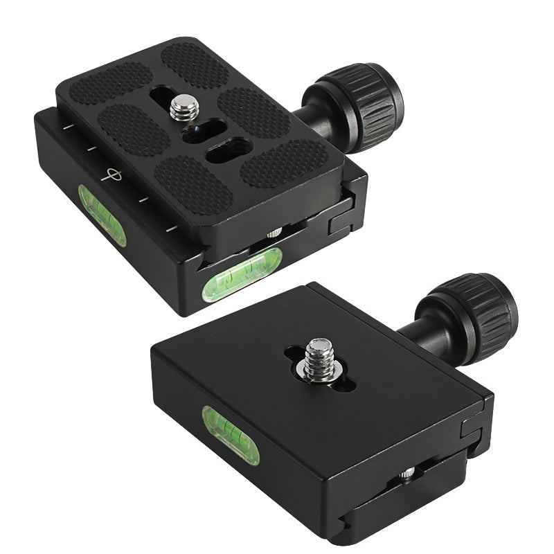 Uniqkart QR-60S Camera Tripod Quick Release Plate Aluminum Alloy Tripod Head Screw Adapter Mount