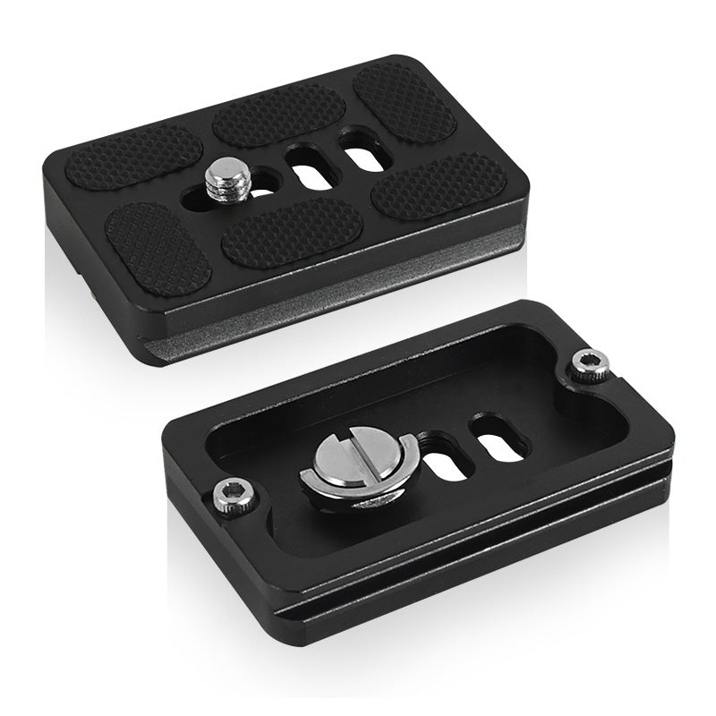 Uniqkart QR-60S Camera Tripod Quick Release Plate Aluminum Alloy Tripod Head Screw Adapter Mount