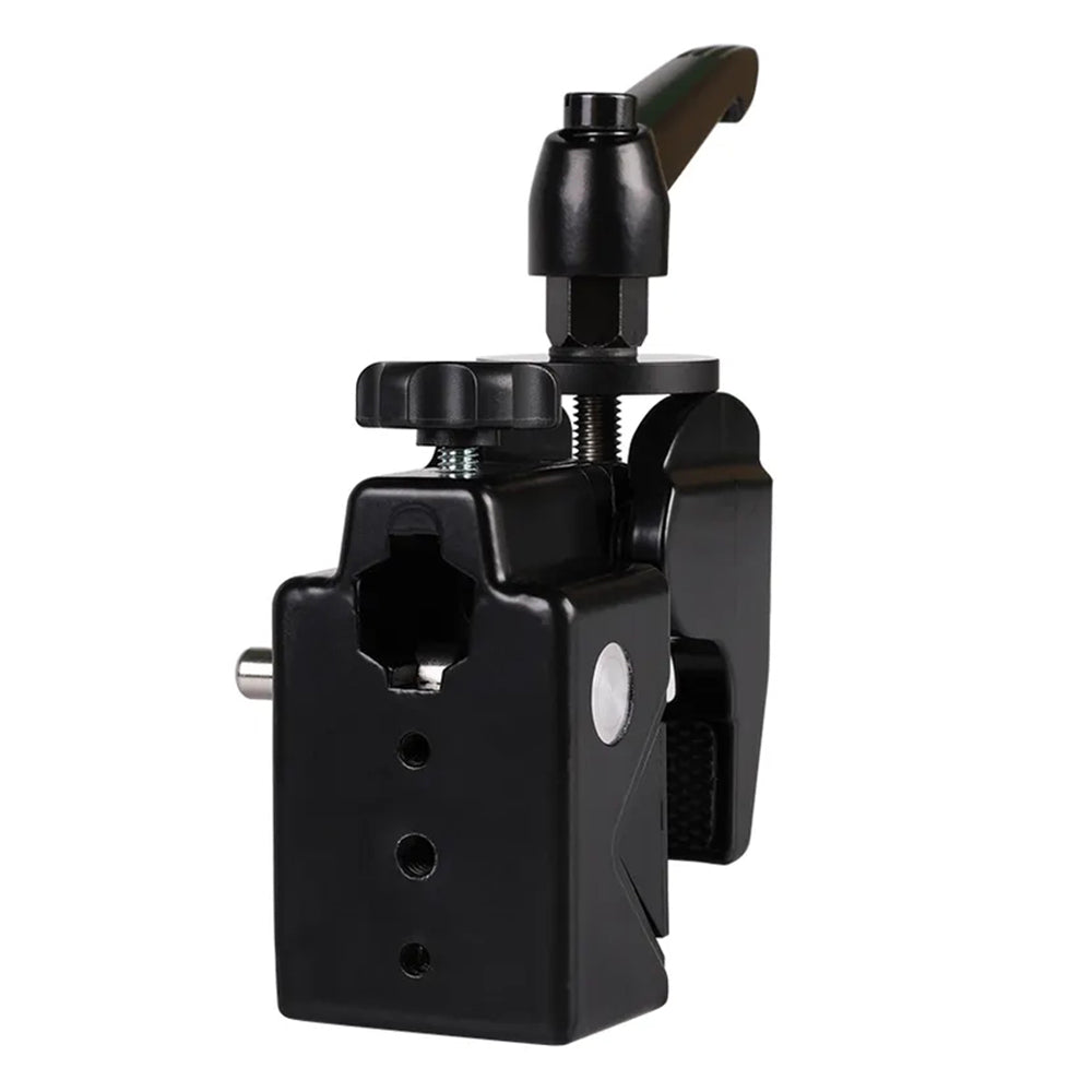 J032 Desktop Bedside Metal Camera Clamp Mount for Photography Anti-Shock Crab Clip SLR Camera Phone Mount Holder