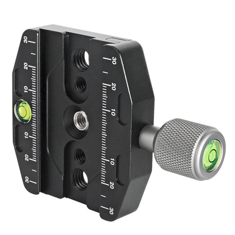 Uniqkart QR-70N Aluminum Alloy SLR Camera Tripod Mounting Adapter Gimbal Quick Release Plate Base