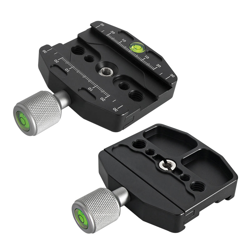 Uniqkart QR-70N Aluminum Alloy SLR Camera Tripod Mounting Adapter Gimbal Quick Release Plate Base