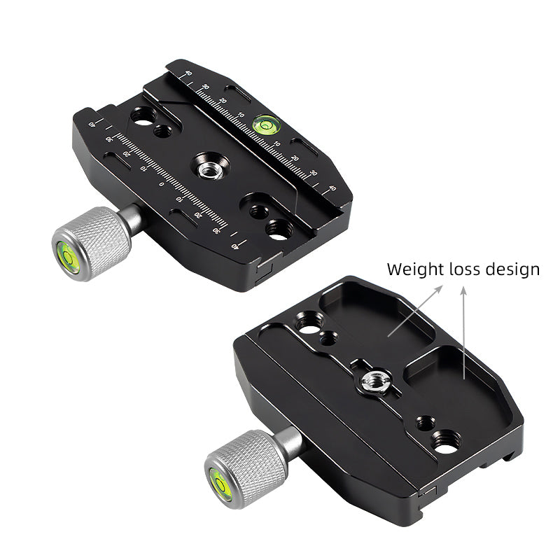 Uniqkart QR-90N Tripod Quick Release Base Plate Gimbal Clamp Adapter Clip Mount Converter for SLR Cameras