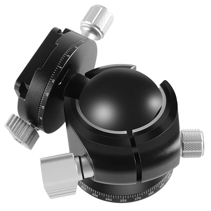 Uniqkart LH-50 Panoramic Damping Camera Gimbal SLR Camera Stabilizers Support 360-Degree Rotating, Load 30Kg