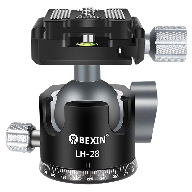 Uniqkart LH-28 360-Degree Rotary Camera Stabilizers Panoramic Damping SLR Camera Gimbal, Low Centre Gravity, Load 6Kg