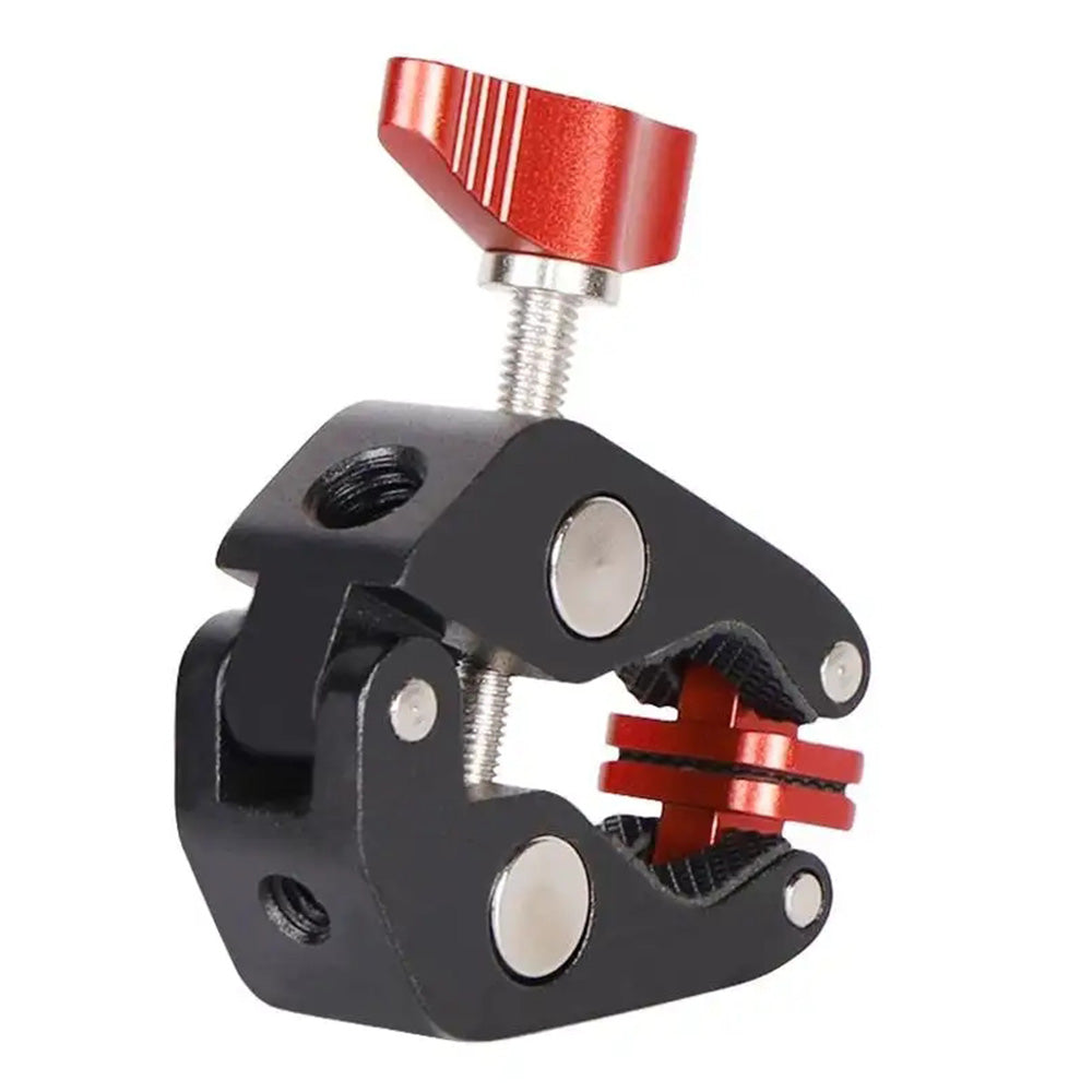 J027 Super Clamp Crab Pliers Clip Camera Magic Arm Clamp Desk Mount for DSLR Rig Rods Cameras Umbrellas