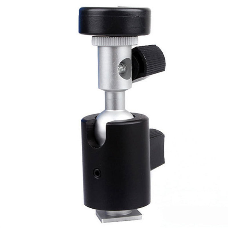 E002 C-Type Flashlight Holder Swivel Mount Photography Camera Umbrella Holder Bracket Light Stand