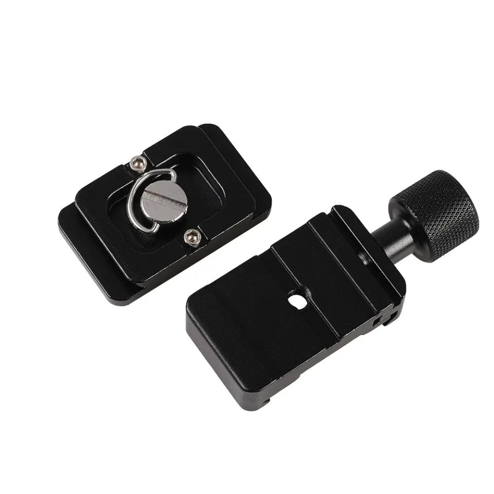 K30 1 / 4" Quick Release Plate Aluminum Alloy Clamp Adapter Mount Tripod Ball Head Adapter Mount
