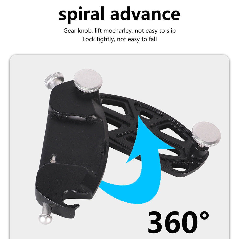 Z026 Aluminum Alloy 1 / 4 Screw Quick Release Plate Backpack Belt DSLR Camera Mount Buckle - Blue