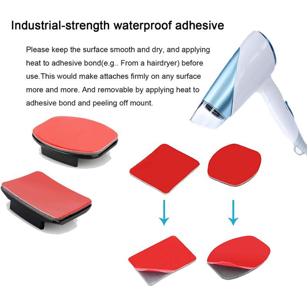 19-in-1 for GoPro Action Camera Motorcycle Helmet Chin Mount Bracket Accessories Set