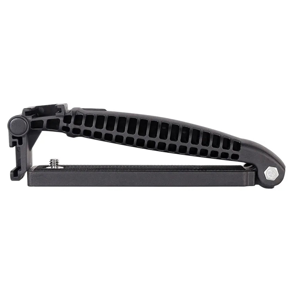 E016 Photography Video Flash SLR Camera Grip L-Shape Bracket Holder with Extend Cold Shoe Interfaces