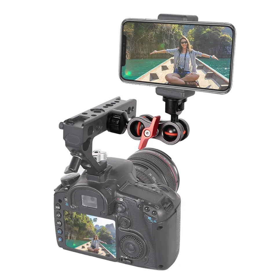 Z060 Micro SLR Clamp Adapter Camera Accessory Magic Clip Bracket Monitor Universal Mount Holder