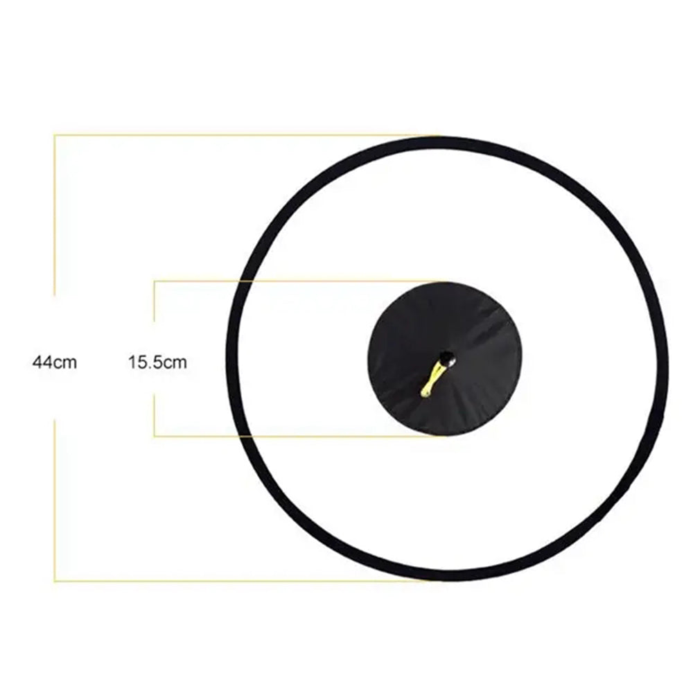 K024 Universal 44cm Round Studio Flash Softbox Speedlite Diffuser Reflector Strap for Canon Nikon Sony