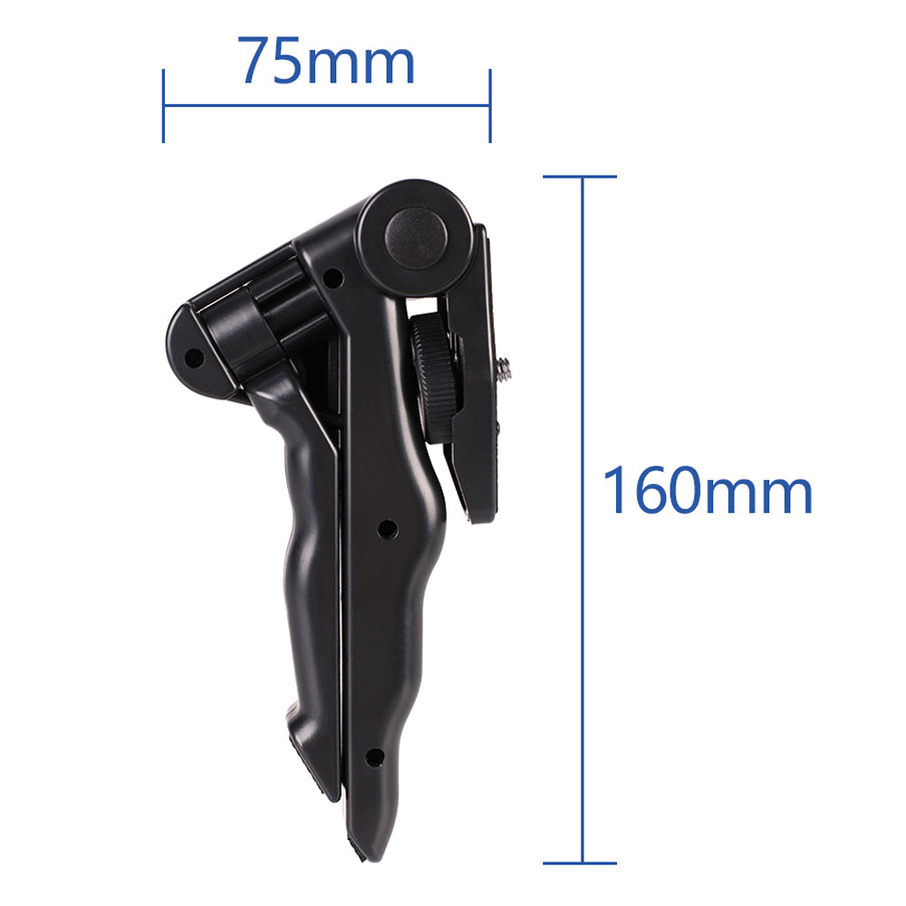 A003 ABS Plastic Desktop Tripod Folding Bracket Action Camera Grip Handle for GoPro