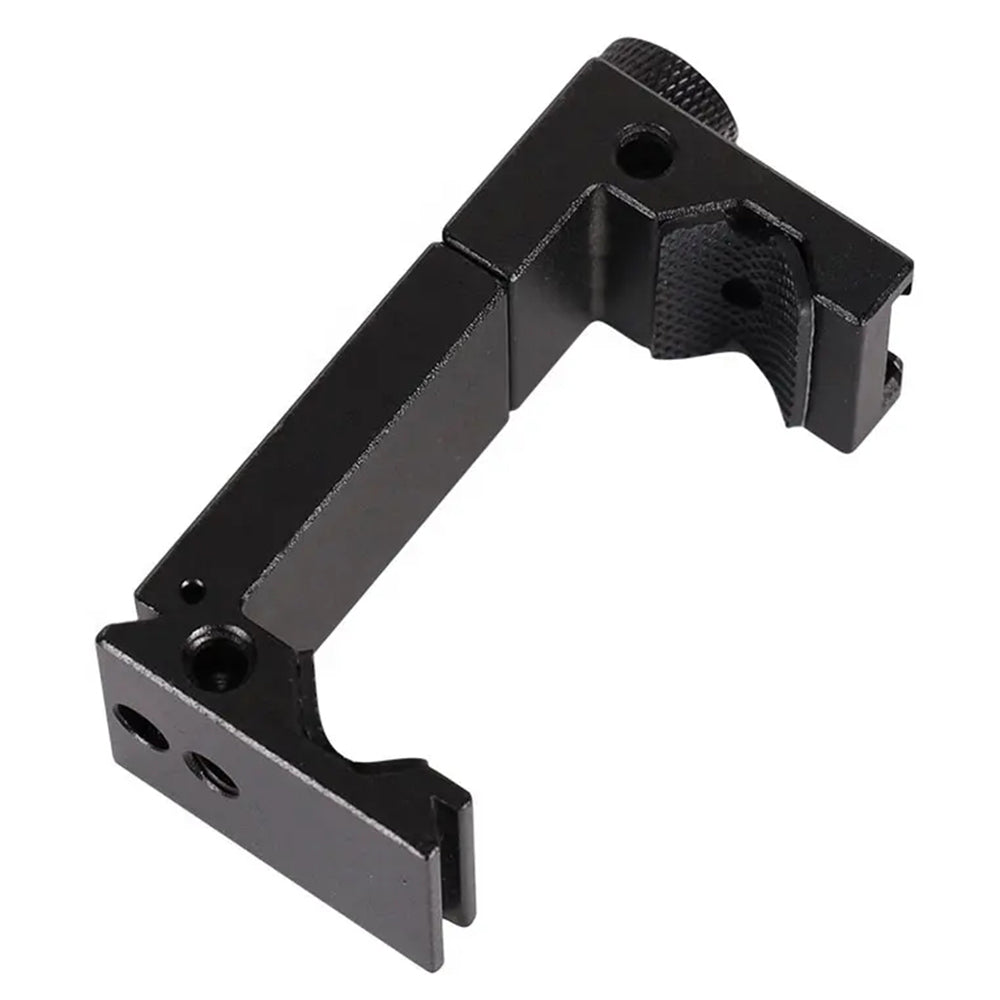 D042 Cold Shoe Adjustable Clamp Metal Phone Holder Bracket Tripod Mount Adapter