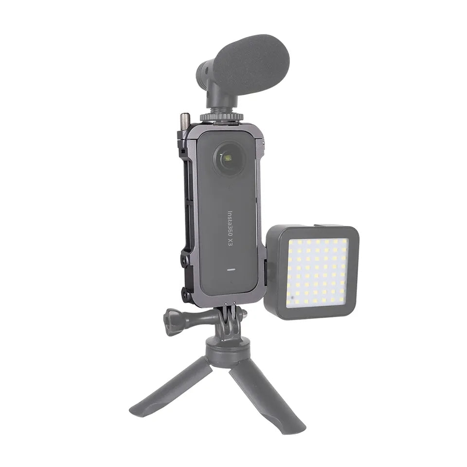 Z050 for Insta360 X3 Aluminum Alloy Cage Action Camera Anti-drop Protective Frame