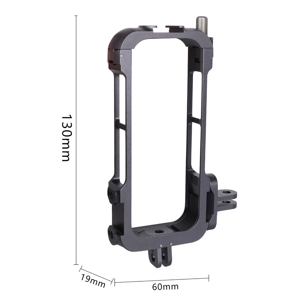 Z050 for Insta360 X3 Aluminum Alloy Cage Action Camera Anti-drop Protective Frame