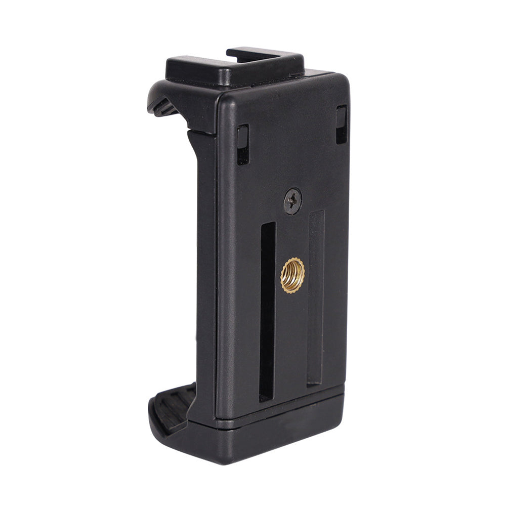 G175 Desktop Tablet Phone Mount Retractable Tripod Phone Clip with 1 / 4" Screw Adapter for Live Streaming