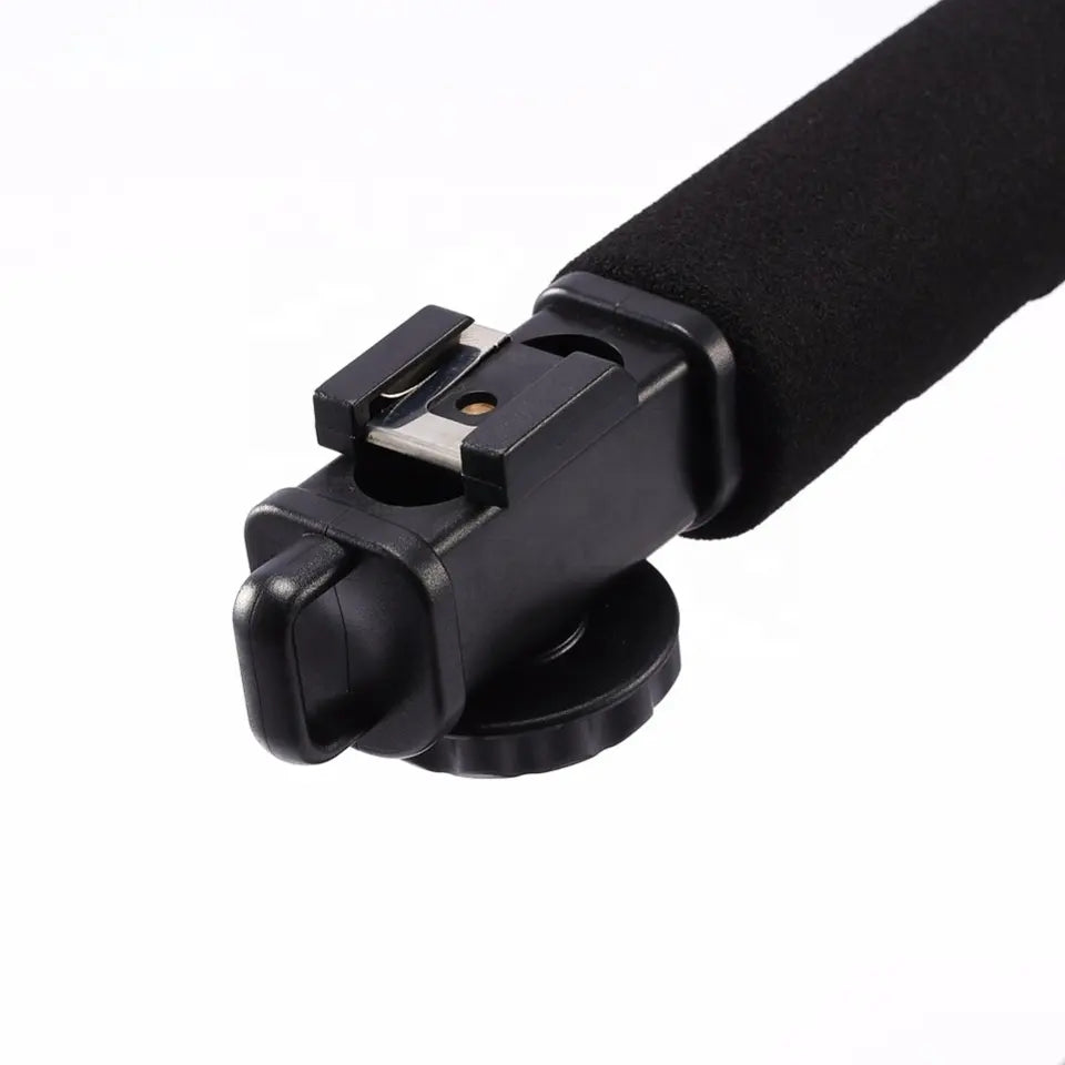 H001 Outdoor Camera Shooting Sponge Handle Stabilizer Fill Light Mount Bracket ABS Handheld U-shape DV Stand