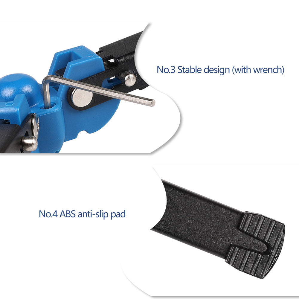 A005 Portable Foldable Tripod Aluminum Alloy DSLR Camera Phone Stand 3 / 8 Screw Monopod Mount Connector