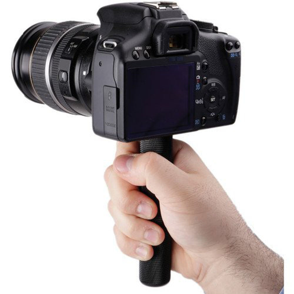 L021 LED Fill Light Handheld Camera Flash Metal Bracket SLR Camera Handle with 1 / 4" Screw Adapter