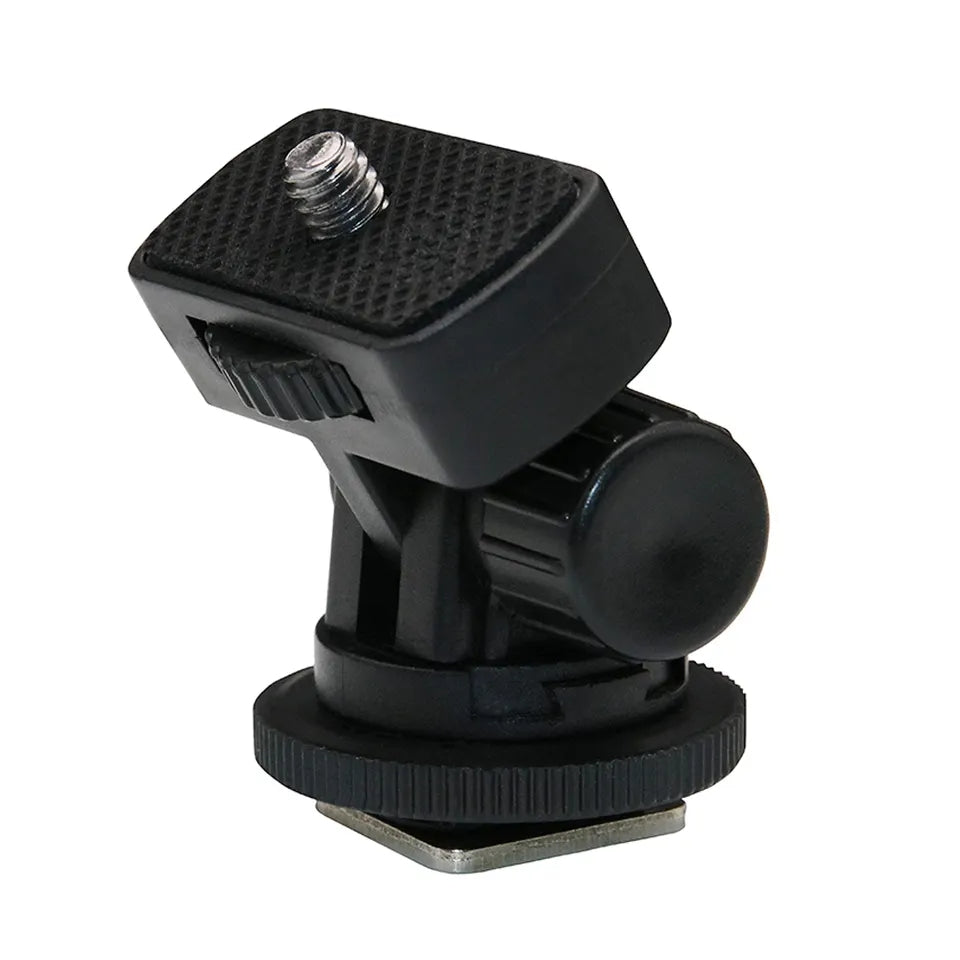 C034 Hot Shoe Mount Adapter with 1 / 4 Screw for Camera Flash Fill Light Monitor