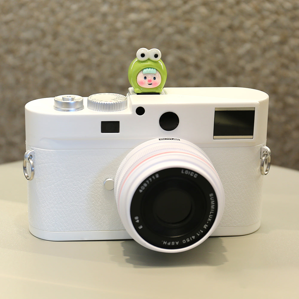 Resin+PVC Cute Cartoon Hot Shoe Protection Cover SLR Camera Dustproof Hot Shoe Cap - Animal Girl / Frog