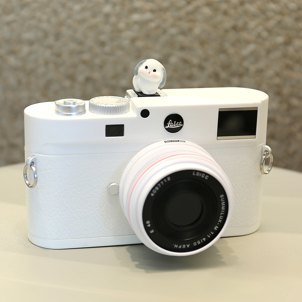 Resin+PVC Cute Cartoon Hot Shoe Protection Cover SLR Camera Dustproof Hot Shoe Cap - Grey Ears Rabbit