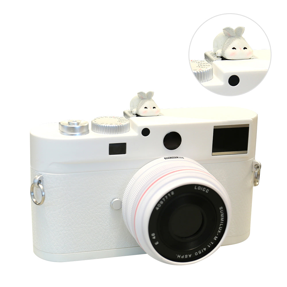 Resin+PVC Cute Cartoon Hot Shoe Protection Cover SLR Camera Dustproof Hot Shoe Cap - Lovely Rabbit