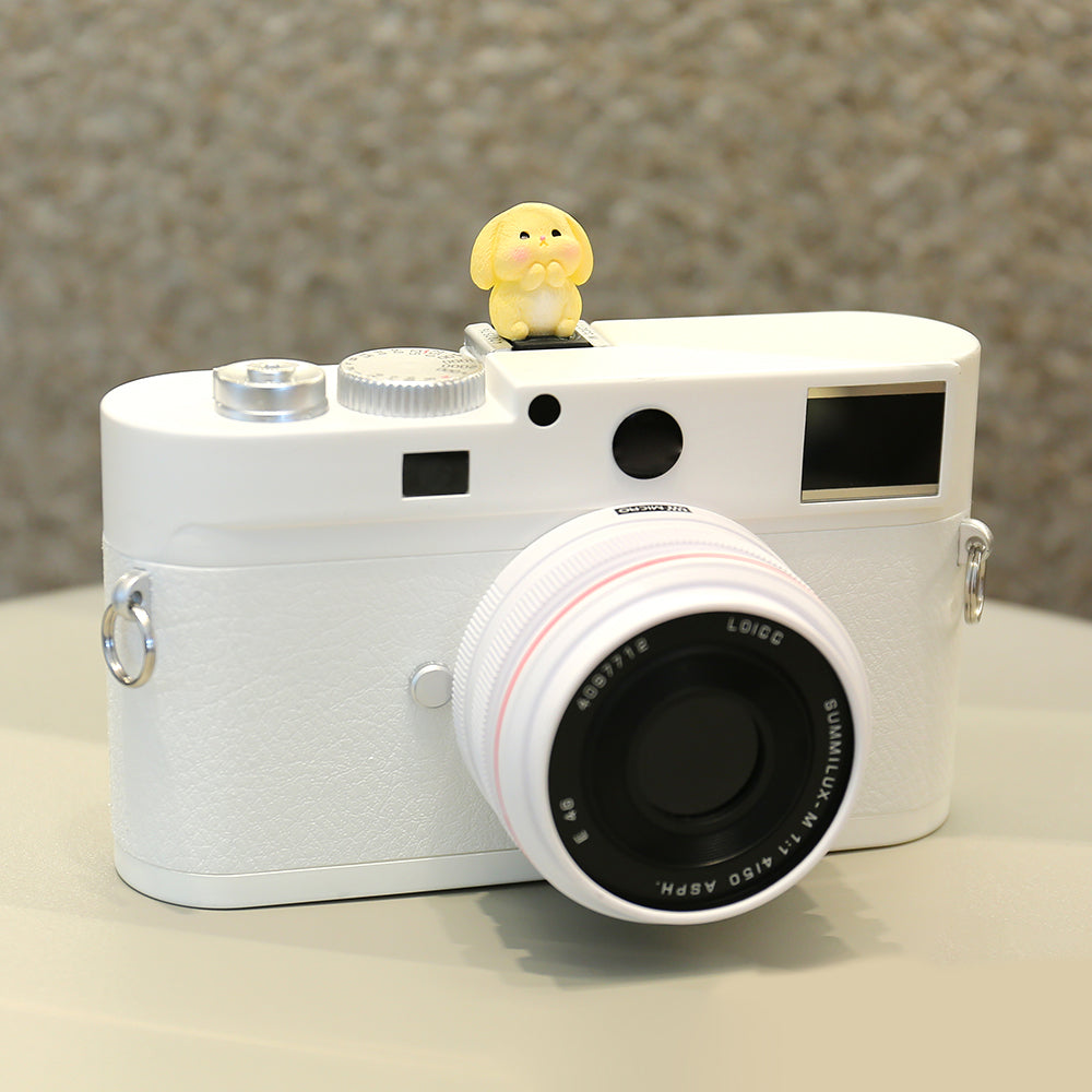 Resin+PVC Cute Cartoon Hot Shoe Protection Cover SLR Camera Dustproof Hot Shoe Cap - Cute Yellow Rabbit
