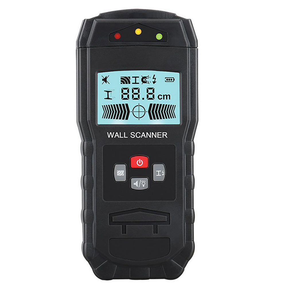 WT55 Digital Wall Scanner Handheld Multifunction Wall Detector Iron Metal Wood Wire Galvanized Pipe Finder