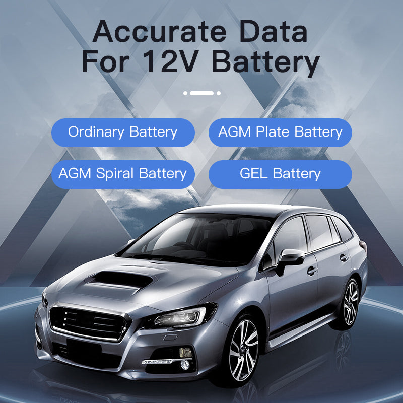 KL-CZ01 Auto Motorcycle Battery Tester 12V Battery System Analyzer Charging Diagnostic Test Tools